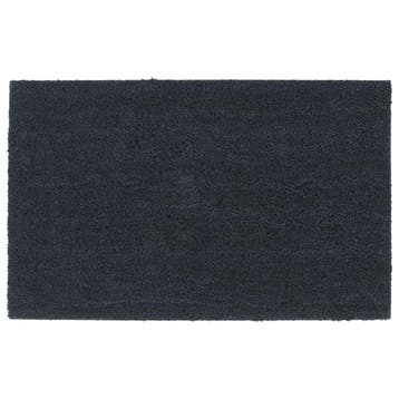 vidaXL Deurmat 50x80 cm getufte kokosvezel donkergrijs, Verzenden, Nieuw