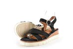 Tamaris Sandalen in maat 37 Blauw, Tamaris, Sandalen of Muiltjes, Zo goed als nieuw, Verzenden