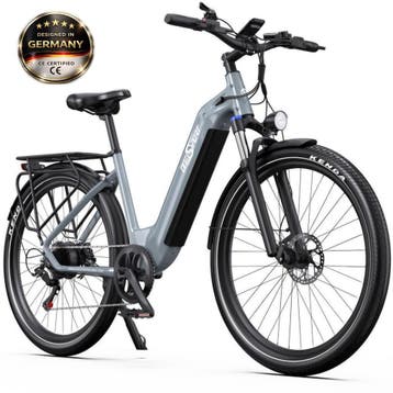 E-bike CS50 City Hydraulisch 655Wh Shimano Torque Sensor LED, Fietsen en Brommers, Elektrische fietsen, Overige merken, Nieuw