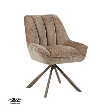 Stoel Reims | Taupe | Haga | Brons Metalen Frame | 2 stuks, Verzenden, Nieuw in verpakking