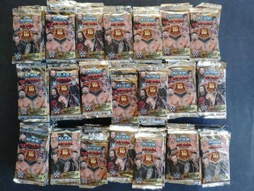 Topps Slam Attax WWE 10th Edition - 4kg Pack - Light Played, Nieuw