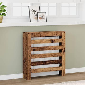 vidaXL Radiatorombouw 78x20x82 cm bewerkt hout oud hout, Doe-het-zelf en Verbouw, Verwarming en Radiatoren, Verzenden, Nieuw
