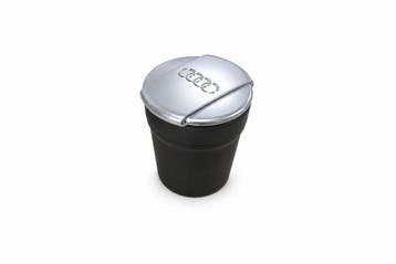 Originele Audi asbak met huis - aluminium, Auto-onderdelen, Ophalen of Verzenden, Nieuw, Audi
