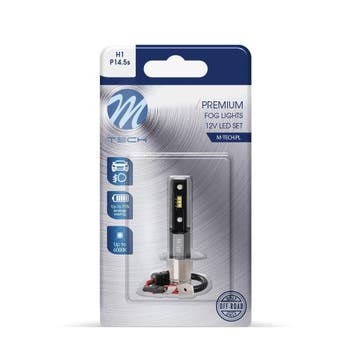 LED H1 12V 6W - Premium - 6x LED diode - Wit - Enkel, Verzenden, Nieuw, Maserati