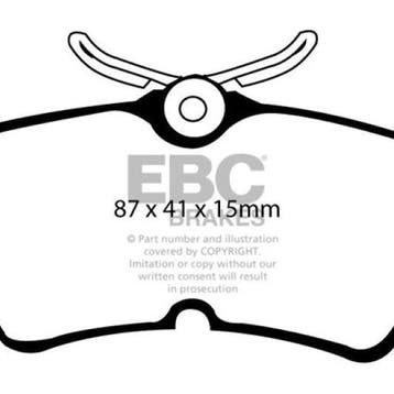EBC 13+ Ford Fiesta 1.6 Turbo ST Greenstuff Rear Brake Pads, Auto-onderdelen, Ophalen of Verzenden, Nieuw
