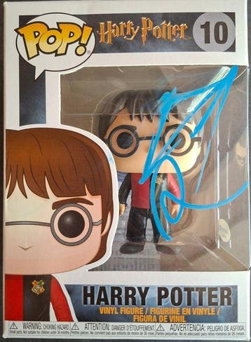 Harry Potter - Funko Pop! signed by Daniel Radcliffe (Harry, Nieuw