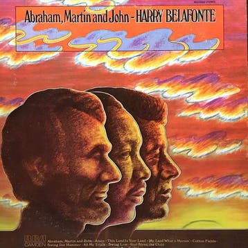 LP gebruikt - Harry Belafonte - Abraham, Martin And John, Verzenden, Zo goed als nieuw, Overige formaten