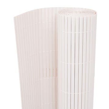 vidaXL Tuinhek Wit 150 x 500 cm PVC, Verzenden, Nieuw