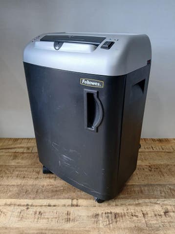 Fellowes S8-58C papiervernietiger, zwart, Ophalen, Nieuw in verpakking