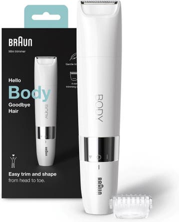 Braun Body BS1000 Mini Trimmer, Elektrische Ontharing Voor, Verzenden, Nieuw