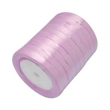 2 meter satijnlint 7 mm breed – lila (Lint voor armbandjes, Ophalen of Verzenden, Nieuw, Draad
