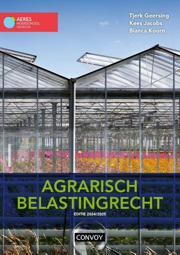 Agrarisch belastingrecht 20242025 9789463174497, Boeken, Zo goed als nieuw