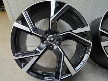 Audi E-Tron Q7 21 inch 9.5J ET36 5x112 velgen Diamond cut, Auto-onderdelen, Banden en Velgen, Ophalen of Verzenden, Nieuw, 21 inch