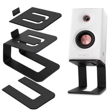 Speaker Standaard Set Staal Anti Vibratie Desktop Stands, Verzenden, Nieuw