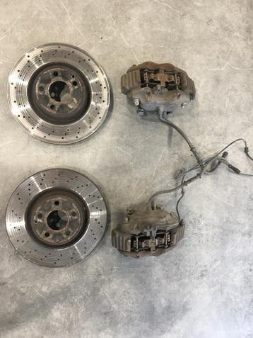 Mercedes W221 S400 remschijf klauw set links rechts set voor, Auto-onderdelen, Nieuw, Mercedes-Benz