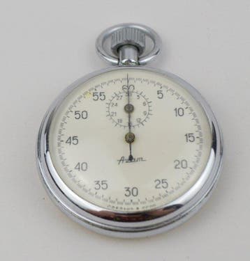 USSR Soviet Agat - Mechanical Pocket Stopwatch - 1960-1969