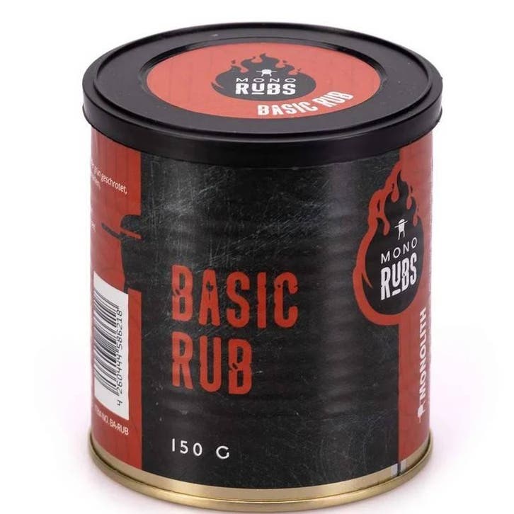 Basic Rub, Tuin en Terras, Houtskoolbarbecues, Verzenden