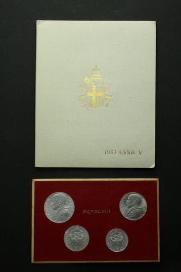 Vaticaan. Jean-Paul II. 1983 Année V du pontificat de, Postzegels en Munten