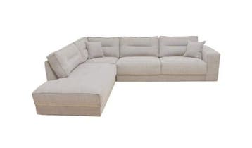 Hoekbank Venray - hoekbanken - Wit, Nieuw, 150 cm of meer, Stof, 250 tot 300 cm