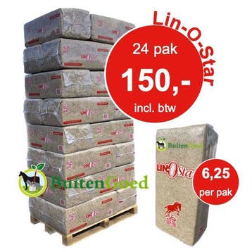 Vlasstrooisel €6,25 incl btw vanaf 24 pak Lin-O-star vlas!, Dieren en Toebehoren, Ophalen, Nieuw