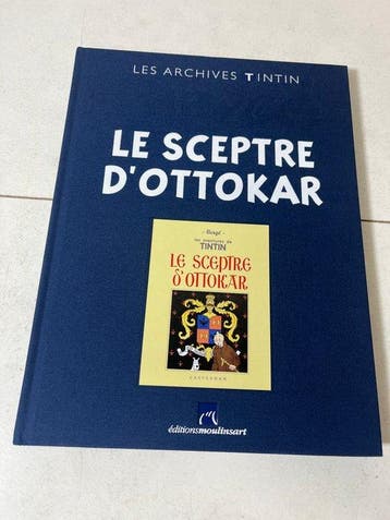 Tintin - Tintin Le sceptre dOttokar - Archives Tintin noir, Nieuw