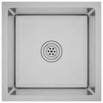Inbouw Spoelbak RVS 40x40cm - Tweedekansje - OP=OP, Huis en Inrichting, Minder dan 50 cm, Ophalen of Verzenden, Zo goed als nieuw