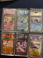 Pokémon - 6 Graded card - Mewtwo, Garchomp 006/062, 031/086,, Nieuw