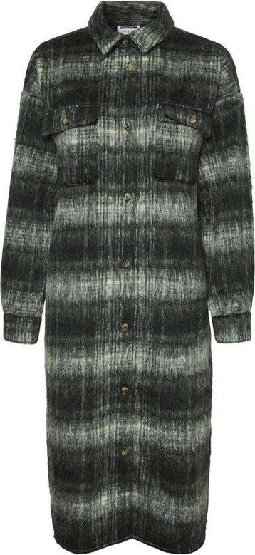 NOISY MAY - Maat M - NMLULLA L/S EXTRA LONG SHACKET BG KO, Kleding | Dames, Verzenden, Nieuw