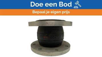 Bieden: EPDM Rubber Compensator Flanged Coupling, Ophalen of Verzenden, Nieuw, Kombuis en Sanitair, Zeilboot of Motorboot