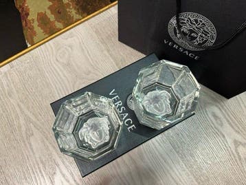 Versace - Drinkset - Glas - kristallen whiskeyglas