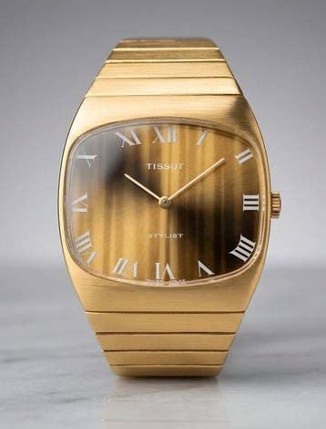 Tissot - Vintage Stylist Integrated Bracelet - Tigers Eye /, Nieuw