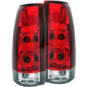 ANZO 1999-2000 Cadillac Escalade Taillights Red/Clear - New, Auto-onderdelen, Verlichting, Ophalen of Verzenden, Nieuw