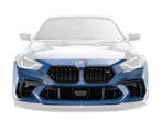 Dit betreft een BMW G87 M2 Adro voorbumper set, Verzenden
