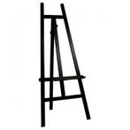 Schildersezel Leonardo - Zwart 154 cm, Hobby en Vrije tijd, Schilderen, Nieuw