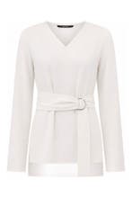 Zara T-shirt in maat XS Wit, Zara, Verzenden, Zo goed als nieuw, Wit