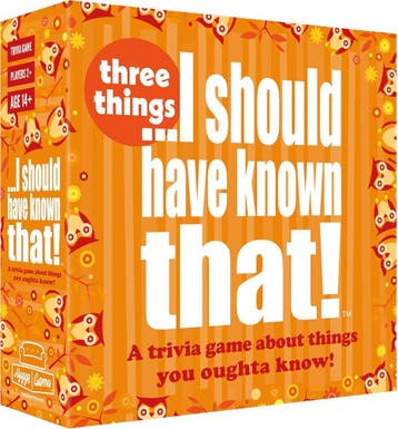 I Shoud Have Known - 3 Things - Card game | Koelkastpoezie -, Verzenden, Nieuw