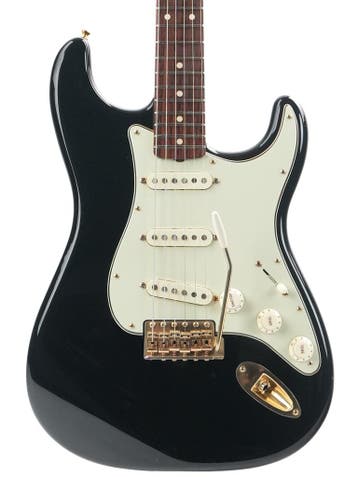 Fender Custom Shop Stratocaster 62 Reissue Black NOS 2012, Ophalen of Verzenden, Zo goed als nieuw, Fender