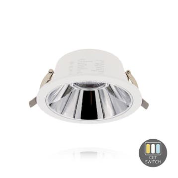 LED DOWNLIGHT | LUMEA | CCT-SWITCH | Ø100MM | 10W | WIT, Nieuw