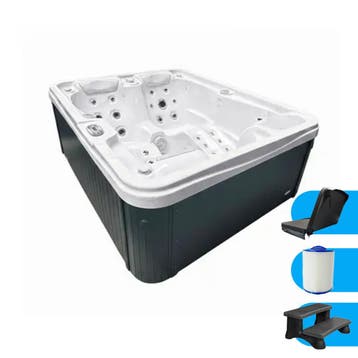Spa Rio | 3 persoons | Jacuzzi | 210x170x80cm, Ophalen of Verzenden, Nieuw, Vast