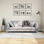 vidaXL Vloerkleed OVIEDO laagpolig 140x200 cm grijs, Huis en Inrichting, Stoffering | Tapijten en Kleden, Verzenden, Nieuw, Grijs