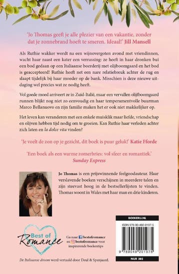 De Italiaanse droom 9789049201975 Jo Thomas, Verzenden, Gelezen, Jo Thomas