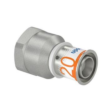 Uponor S-Press Plus perskoppeling 3/4 binnendraad x Ø20 sch, Verzenden, Nieuw