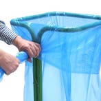 Zelfklemmende houder voor 400 liter knapzak afvalzakken