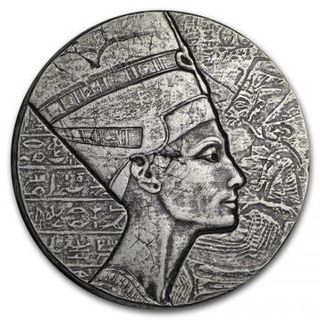 Chad 5 oz Nefertiti 2017, Verzenden, Overige landen, Losse munt, Zilver
