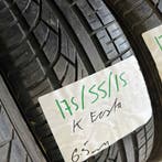 2 x Kumho Ecsta 175-55-15 Zomerbanden 6,5mm, Auto-onderdelen, Banden en Velgen, Gebruikt, 15 inch, 175 mm, Ophalen of Verzenden