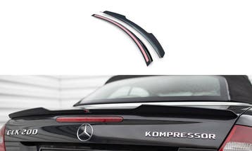 Spoiler Mercedes-Benz CLK W209 2002 - 2005 Maxton Glans, Auto-onderdelen, Ophalen of Verzenden, Nieuw