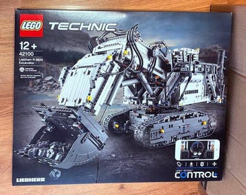 Lego Set - 42100 - Technic - Liebherr R 9800, Nieuw