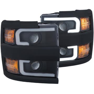 ANZO Projector Headlights 15-17 Chevrolet Silverado 2500HD /, Auto-onderdelen, Verlichting, Ophalen of Verzenden, Nieuw