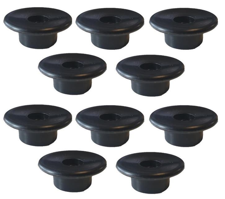 10x koordhouder 31mm rond kunststof, Doe-het-zelf en Verbouw, Overige Doe-het-zelf en Verbouw, Nieuw, Ophalen of Verzenden