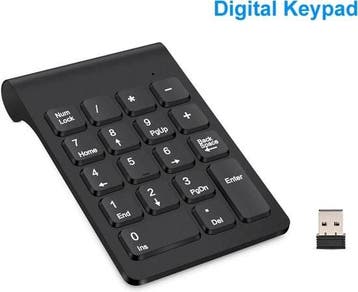 Elementkey MBNT2 - Mini USB 2.4ghz - Draadloos Toetsenbord -, Verzenden, Nieuw